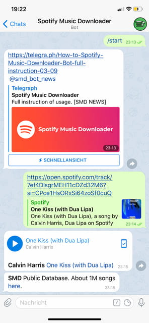 Download Spotify Bot Telegram
